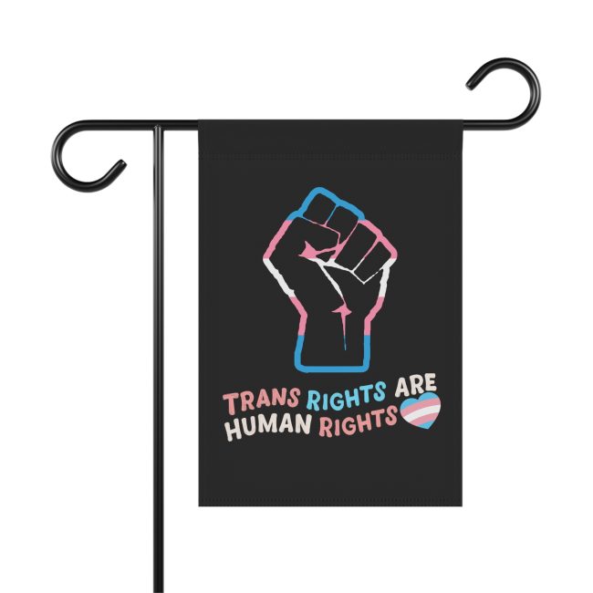 Transgender Rights Flag, Human Rights Protest, LGBTQ Pride, Equality Banner, Activism Home Decor, Garden Decoration